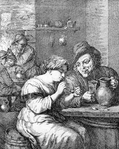 Interior of an Inn, Etched by Coryn Boel by David Teniers the Younger